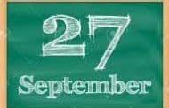 Vizagvision:చరిత్రలో నేడు సెప్టెంబర్ 27