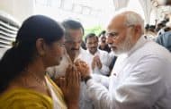 కరుణానిధి పార్థివదేహానికి ప్రధాని మోదీ నివాళి,చెన్నై,Vizagvision..