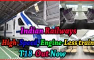 India's first engine-less train unveiled by Indian Railways | Train 18 | Vizagvision