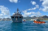 Mission Sagar - INS Kasari Arrives at Port Luis,Maueitius,Vizagvision....