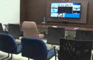 SEC Nimmagadda Ramesh Video Conference Empty Chairs Vizag Vision