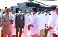 President of India Ramnath Kovind Welcomes CM Jagan to Ashram in Chittoor Vizag Vision