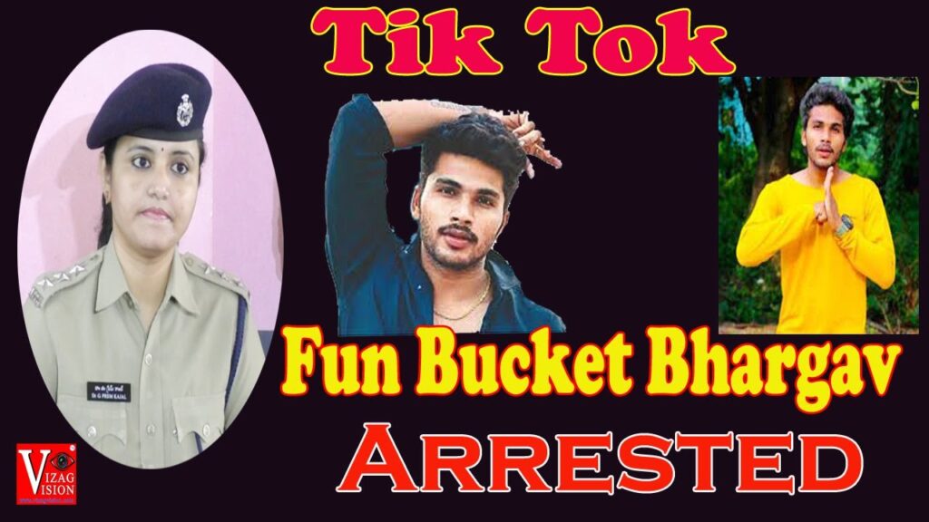 Tik Tok Fun Bucket Bhargav Arrested Bhargav Tik Tok Star Press Meet