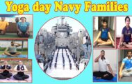 ENC Celebrated 7th International Yoga day Navy Families Yoga For Health by Vizagvision