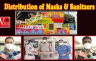 GURUSTHANAM The Play School Distribution of Masks & Sanitzers to MVP Police Staff in Visakhapatnam