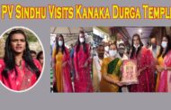 PV Sindhu Visits Kanaka Durga Temple in Vijayawada Vizagvision