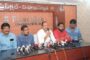 AP CPS Employees Protest at GVMC Gandhi statue in Visakhapatnam Vizagvision