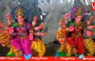Durga Devi Idols Preparing for Dasara Vizag Vision
