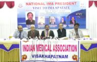 Indian Medical Association (IMA) National President Press Meet in Visakhapatnam Vizagvision