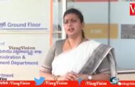 MLA Roja Comments జగన్ ఉన్నంత వరకు చంద్రబాబు సీఎం కాలేడు Vizagvision