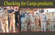 Police Team Checking for Ganja Products and Materials in Railway Station Visakhapatnam Vizag Vision