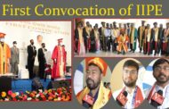 First Convocation of IIPE Presenting Medals and Merit Certificates to students by Vice President