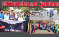 10k Torch Run and Cyclothon IDSM by East Coast Railway Sports Association Visakhapatnam Vizagvision