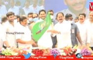 Y.S.R Talli Bidda Express Vehicles Inaugration AP CM Jagan at Benz Circle Vizagvision