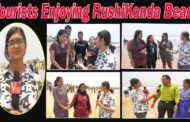 Summer Occasion | Tourists Enjoying RushiKonda Beach | Visakhapatnam | Vizag Vision