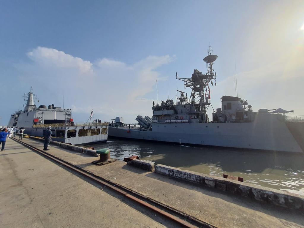 Vizagvision : Indian Navy – Bangladesh Navy Bilateral Ex Bongosagar Commences