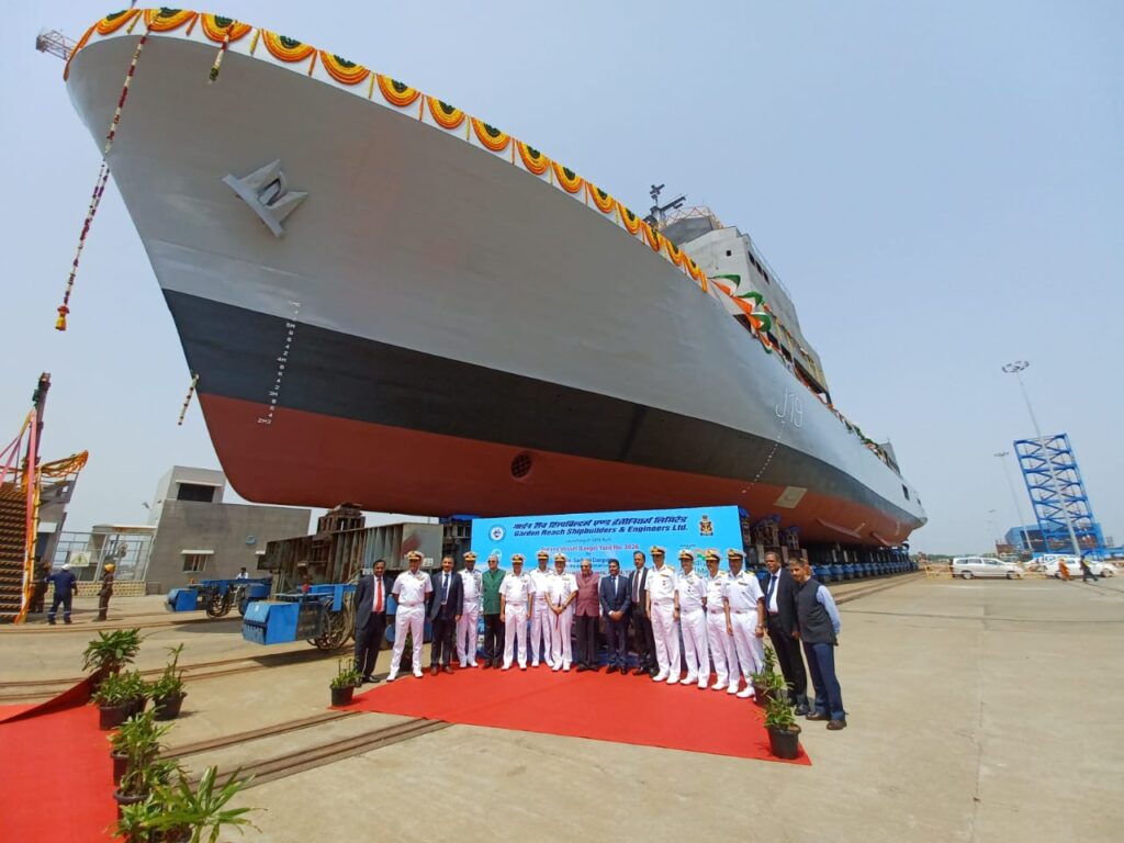 Vizagvision Survey Vessel(Large) Nirdeshak Launched