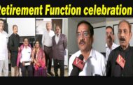 Dr.Rajasekhar Jt Manager(OL)DCI Ltd Retirement Function celebration in Visakhapatnam Vizagvision