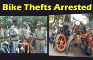 Arrested 6 accused in connection with bike thefts DCP Press Meet Visakhapatnam Vizagvision