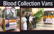 Blood Collection Vans Launched by Governor Biswabhusan Harichandan At Raj Bhavan Vijayawada
