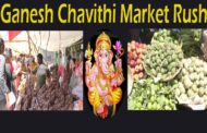 Ganesh Chavithi Market Rush Visakhapatnam Vizag Vision