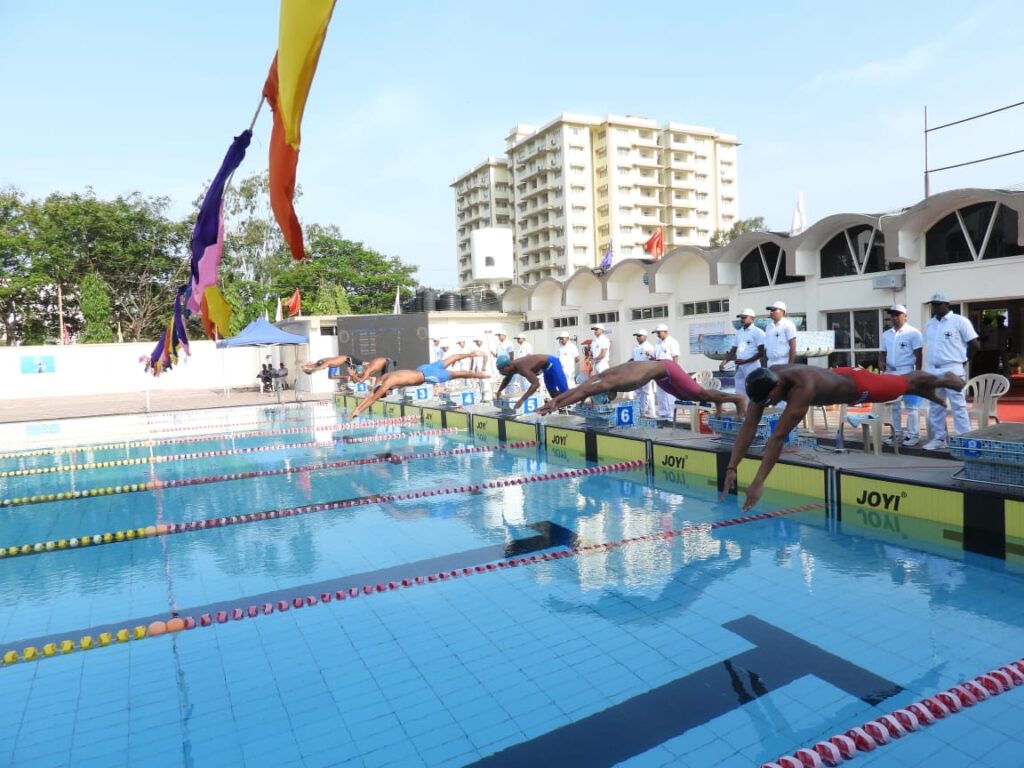 Vizagvision Inter-Services Aquatics Championship Commences at Visakhapatnam