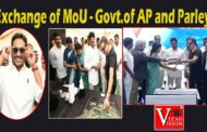 Exchange of MoU - Govt.of AP and Parley Visakhapatnam Vizag Vision courtesy I&PR
