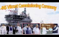 INS Vikrant PM Modi takes part in Commissioning Ceremony Kochi, Kerala Vizag Vision