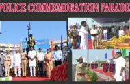 POLICE COMMEMORATION PARADE -2022 at Beach Road Visakhapatnam Vizagvision