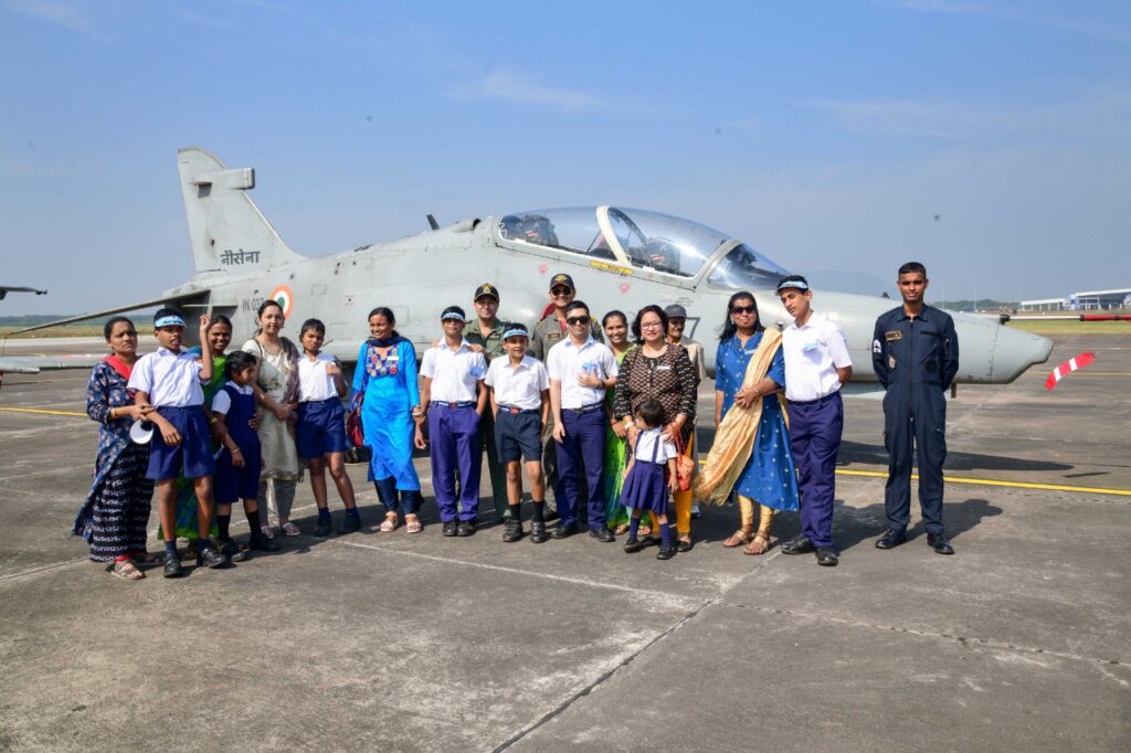 Vizagvision : Visit of Special Children to INS Dega