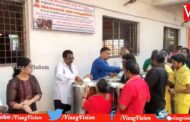 53వ రోజుకు ప్రత్యేక అన్నదానం షిర్డీ సాయిబాబా ధ్యాన మందిరం రైల్వే న్యూకాలనీ Visakhapatnam VizagVision