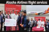 Akasha Airlines flight services  launched by Minister Gudivada Amarnath Visakhapatnam Vizagvision