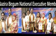 ఆల్ ఇండియా బీసీ ప్రజా వెల్ఫేర్ అసోసియేషన్ నూతనంగా జాతీయ కార్యవర్గ సభ్యురాలుగా శ్రీమతి నజీర బేగం