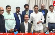 World famous motivational speaker Nick Vujicic meet CM YS Jagan at CM Camp office Vizagvison