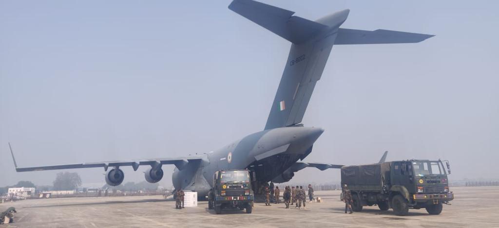 Vizagvision INDIAN ARMY MOBILISES MEDICAL TEAM TO EARTHQUAKE HIT TURKIYE