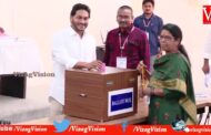 CM YS Jagan vote for the MLC election in the committee hall of the Assembly Vizagvision
