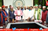 Muslim Communities Representatives meeting AP CM at camp office vizagvision