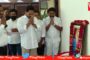 స్టీల్ ప్లాంట్ ప్రవేటీకరణ కొనసాగుతుందని కేంద్రం చెప్పిన నేపథ్యం లో నిరసనలు కేంద్రం దిష్టిబొమ్మ దగ్ధం