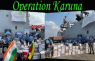 Operation Karuna First Naval ships to arrive at Yangon with relief material Vizagvision