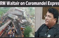 Railway DRM Waltair on Coromandel Express Accident Press meet Visakhapatnam Vizagvision