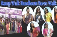 Ramp Walk Handloom Saree Walk Visakhapatnam Vizagvision