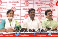 janasena comments on Minister Amarnath Visakhapatnam Vizagvision