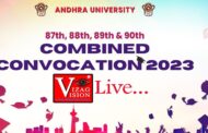 Live | Combined Convocation 2023 | Andhra University | Courtesy AU LOOKS | Visakhapatnam