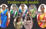 Fashion walk models designs walks Narsingh cloth emporium Visakhapatnam Vizag Vision