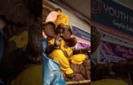 Chocolate Ganesha in vizag Beach #ytshorts #shots #vizagvision