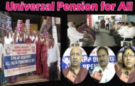 Universal Pension for All Dharna General Insurance Pensioners Association Visakhapatnam Vizag Vision