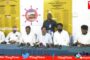 AP Mechanized Operators Association Vasupalli Janakiram Press Meet on Boats fired Harbour Vizag