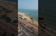 Vizag Sea view beach road #shots ₹#youtubeshorts #beautiful beach #beach view