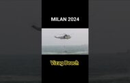 Milan 2024 Vizag beach #shots #ytshorts #vizagvision #helicopter #navy
