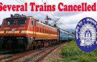 నెల రోజుల పాటు పలు రైళ్లు రద్దు దక్షిణ మధ్య రైల్వే Vizagvision